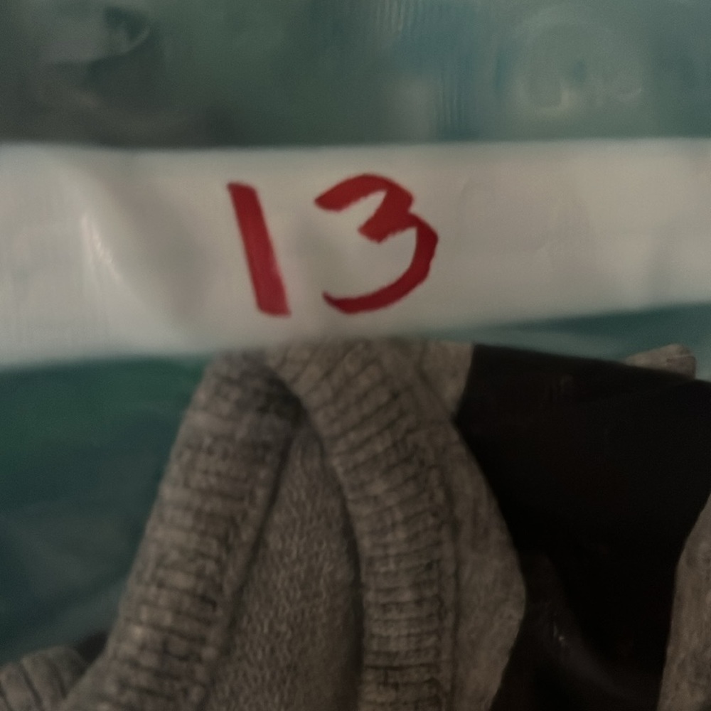 Hanna Andersson Striped Cinched Waist Dress Blue Gray Small - Picture 4 of 4